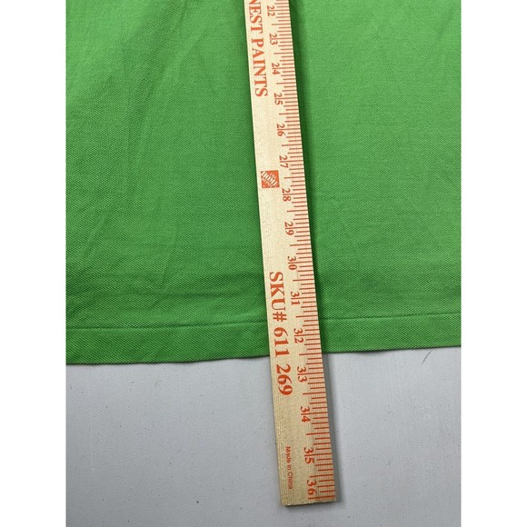 American Eagle Men's L Polo Golf Shirt Short Sleeve Green Vintage Fit Clean! - Picture 9 of 15